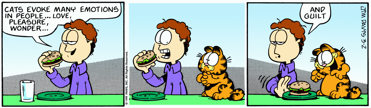Garfield, March 2, 1988