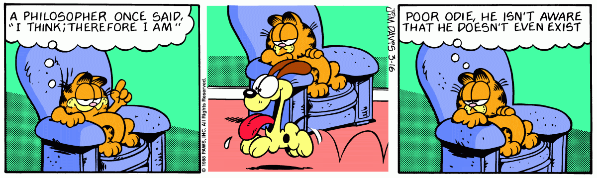 Garfield, March 16, 1988