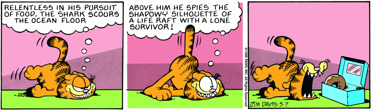 Garfield, May 7, 1988