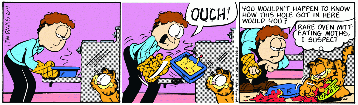 Garfield, June 4, 1988