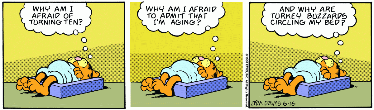 Garfield, June 16, 1988