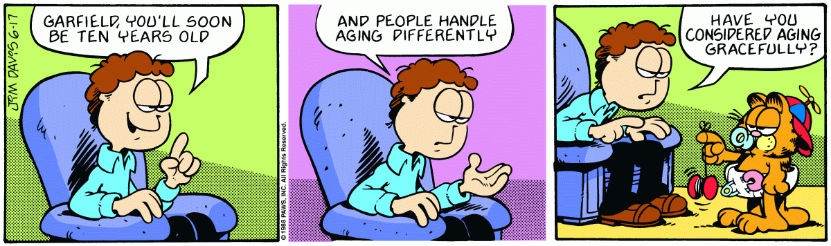 Garfield, June 17, 1988
