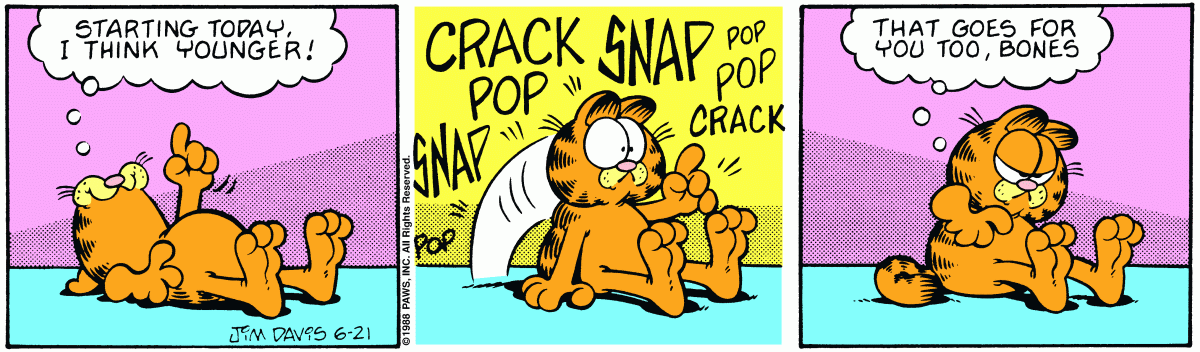 Garfield, June 21, 1988