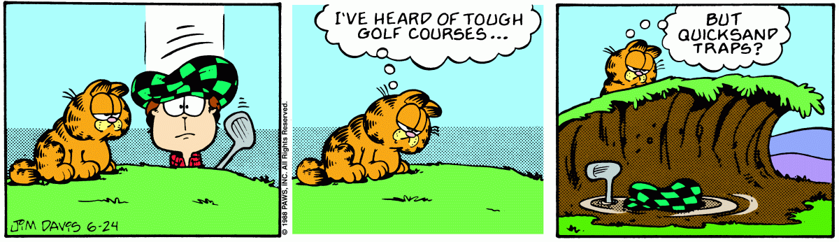Garfield, June 24, 1988