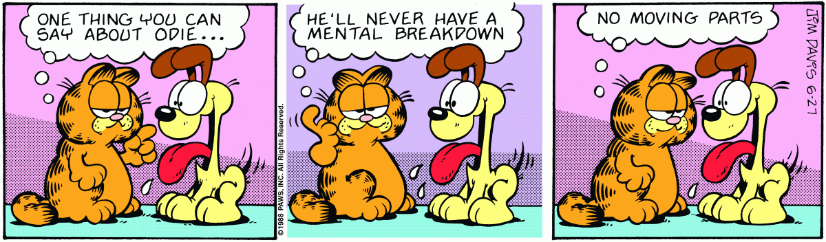 Garfield, June 27, 1988