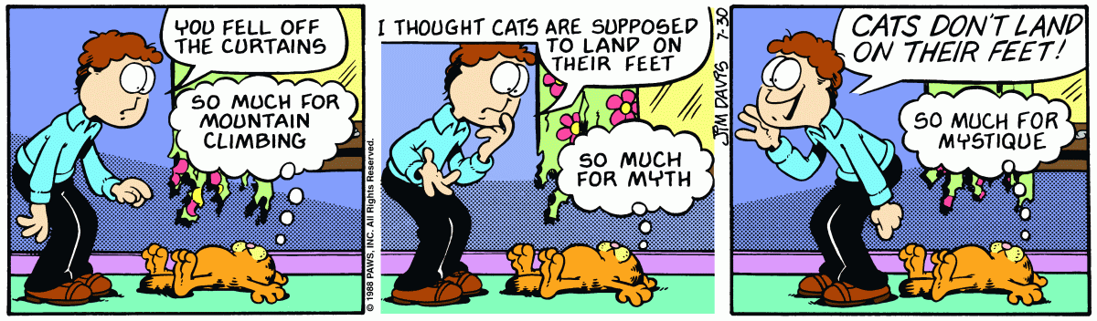 Garfield, July 30, 1988