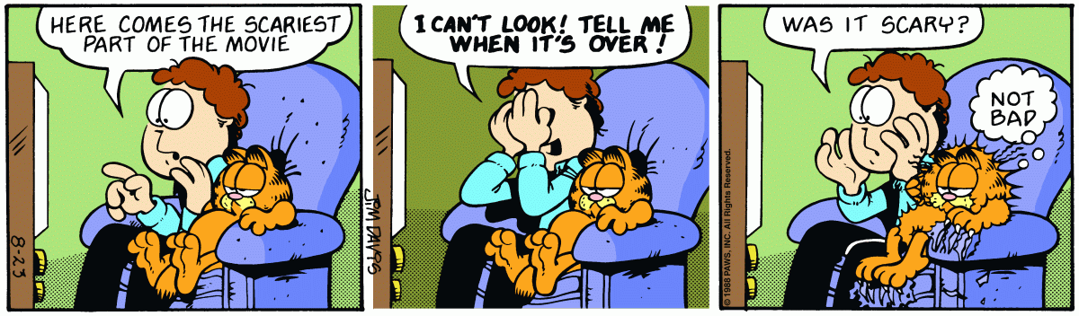 Garfield, August 23, 1988