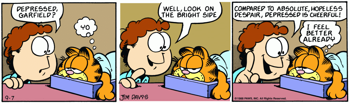 Garfield, September 7, 1988