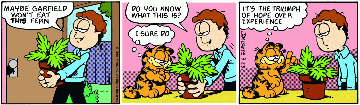 Garfield, September 23, 1988