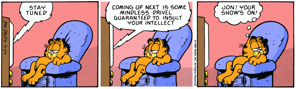 Garfield, September 24, 1988