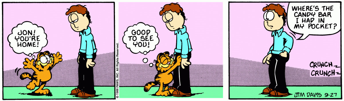 Garfield, September 27, 1988