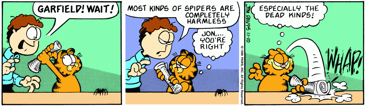 Garfield, November 10, 1988