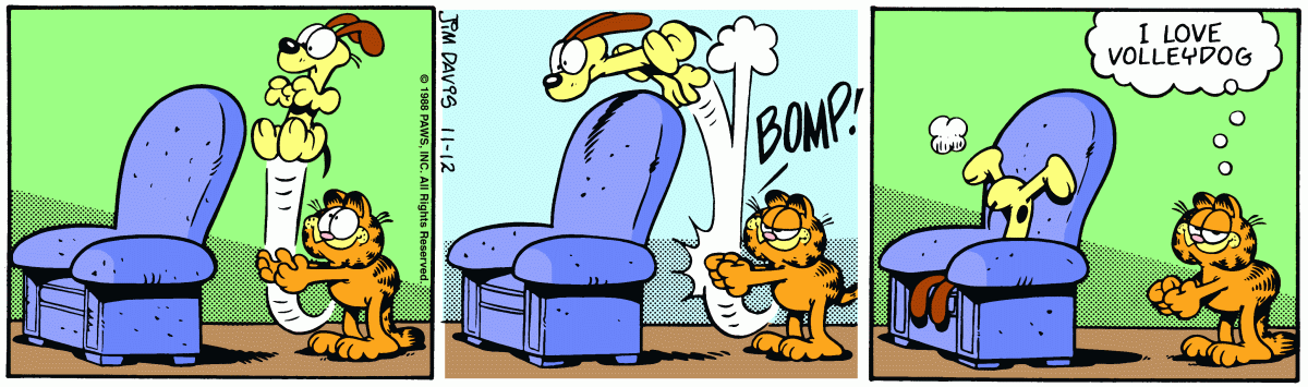 Garfield, November 12, 1988
