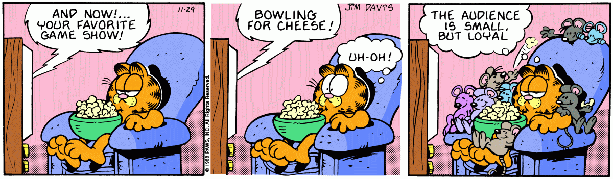 Garfield, November 29, 1988