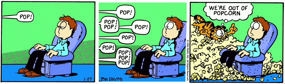 Garfield, January 27, 1989
