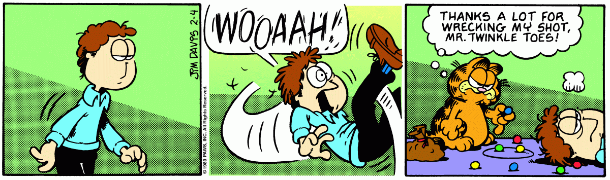 Garfield, February 4, 1989