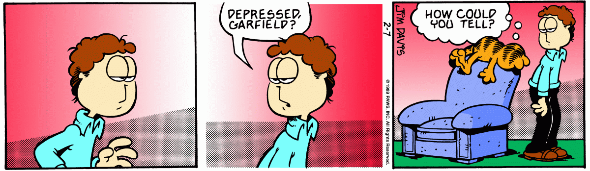 Garfield, February 7, 1989