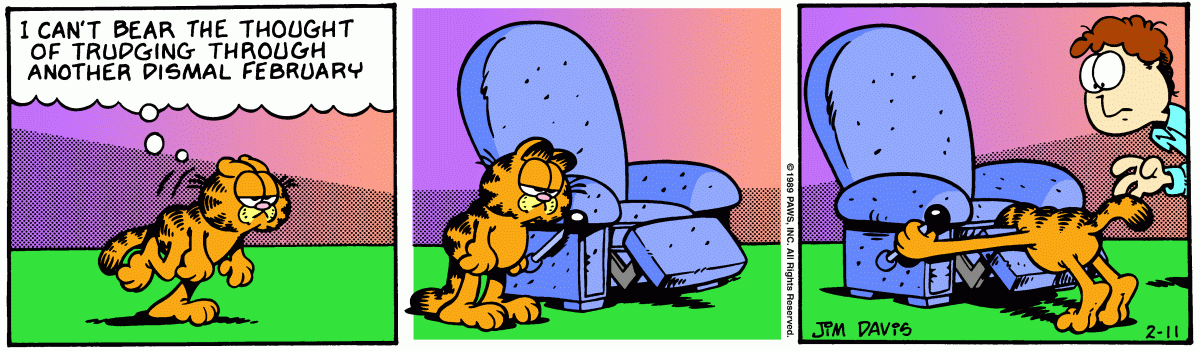 Garfield, February 11, 1989