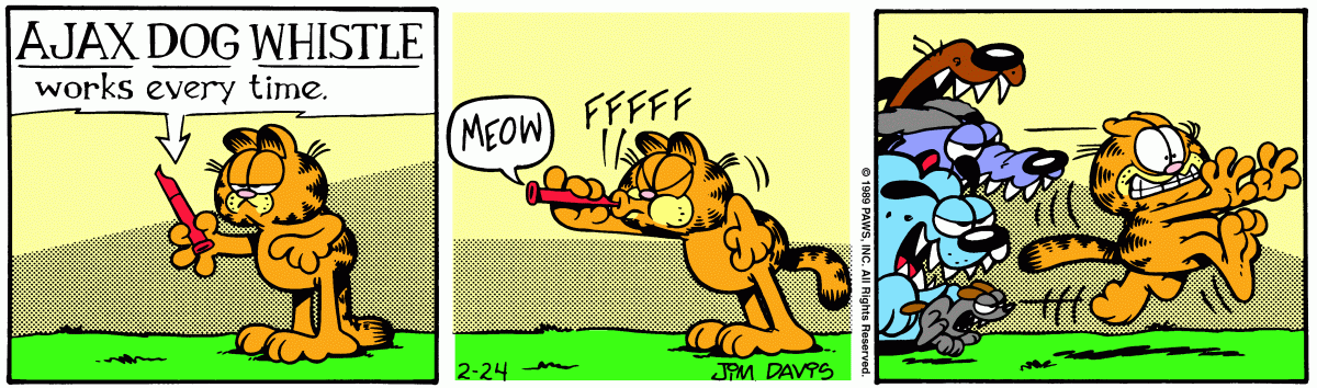 Garfield, February 24, 1989
