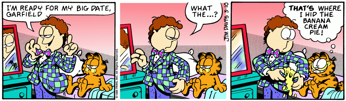 Garfield, March 10, 1989