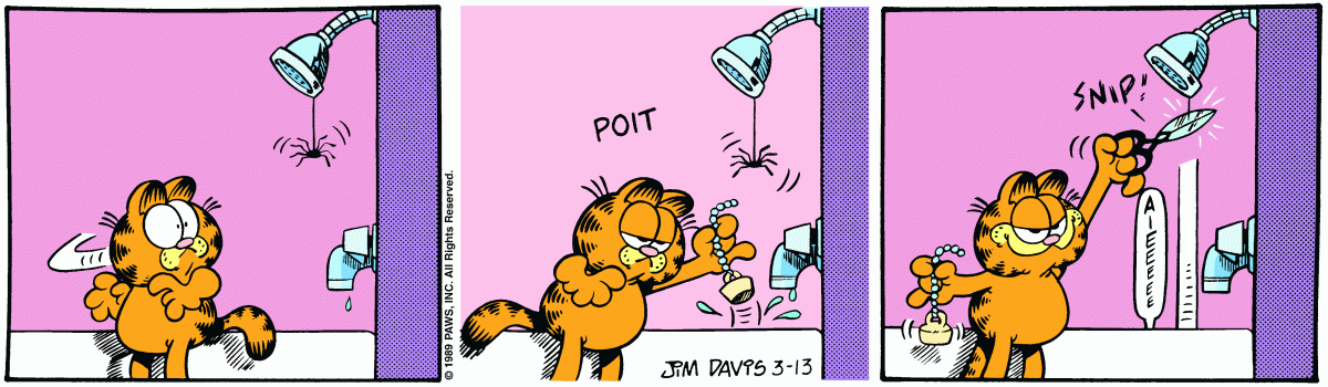 Garfield, March 13, 1989