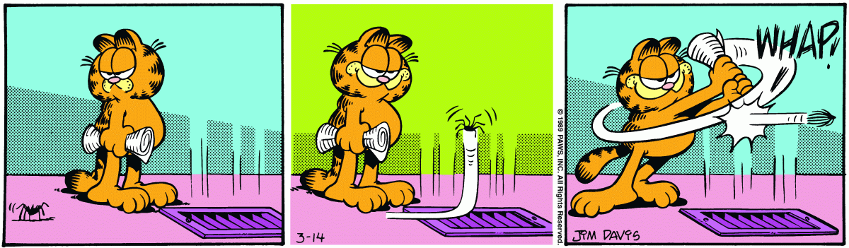 Garfield, March 14, 1989