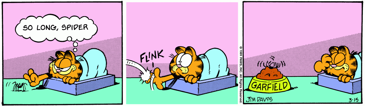 Garfield, March 15, 1989