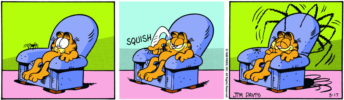 Garfield, March 17, 1989
