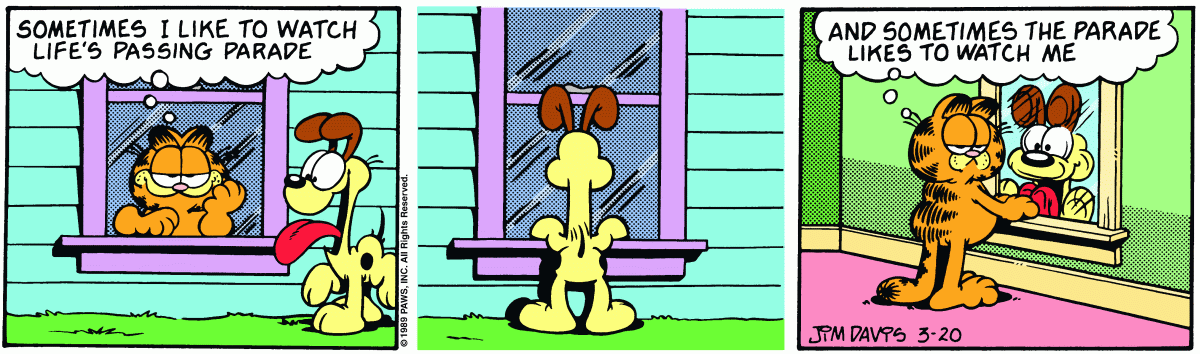 Garfield, March 20, 1989