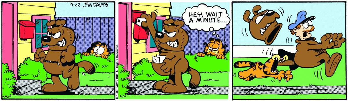 Garfield, March 22, 1989