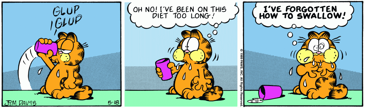 Garfield comic strip for Thursday, May 18, 1989