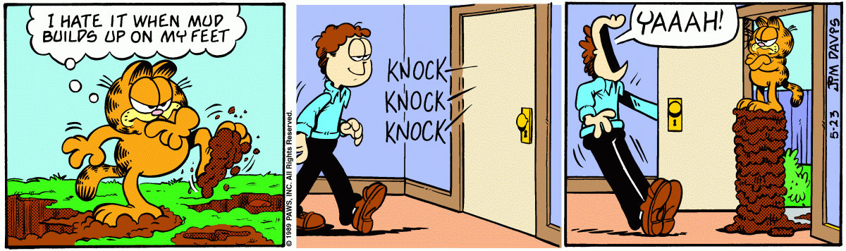 Garfield, May 23, 1989