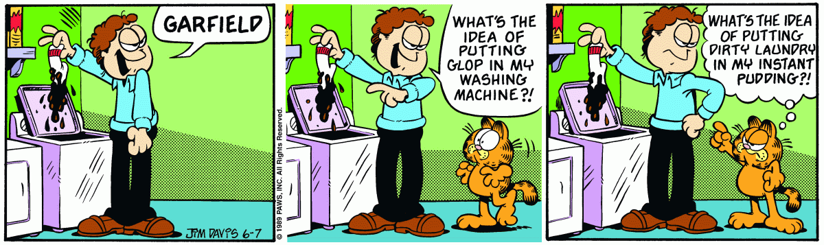 Garfield, June 7, 1989