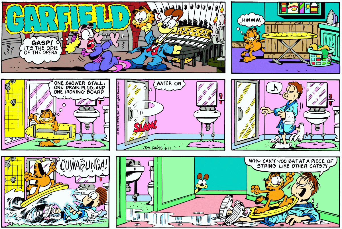 Garfield, June 11, 1989