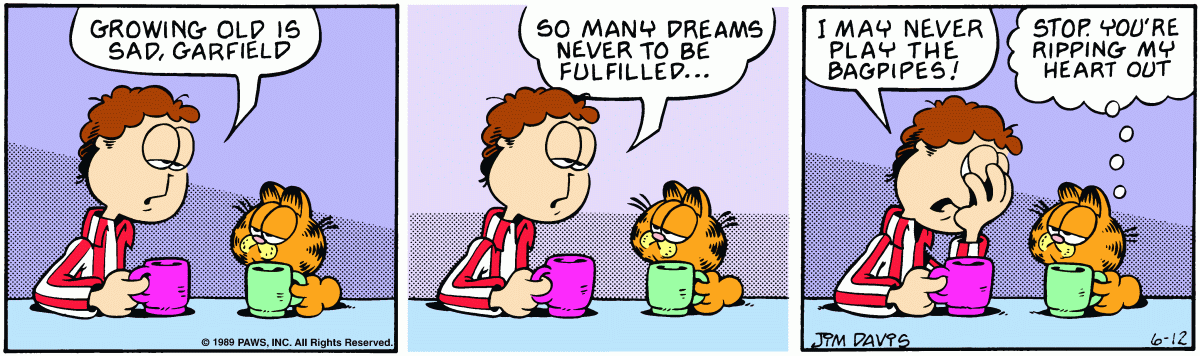 Garfield, June 12, 1989