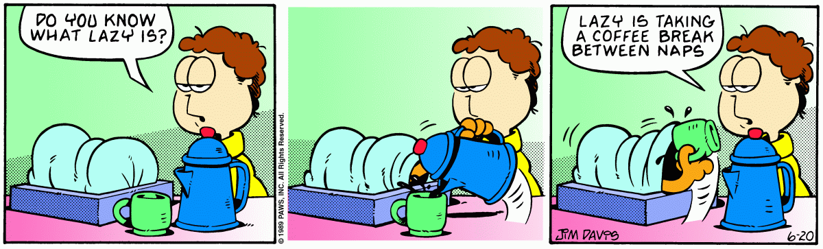 Garfield, June 20, 1989