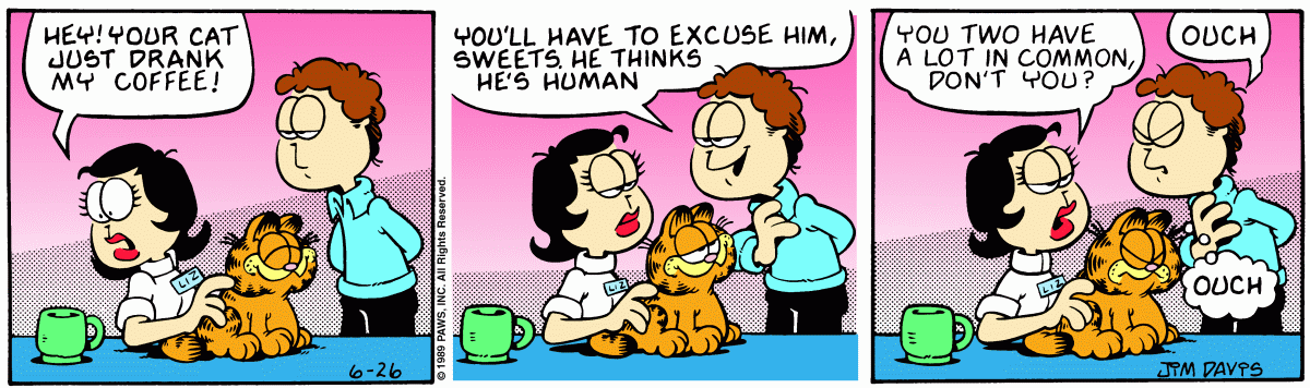 Garfield, June 26, 1989
