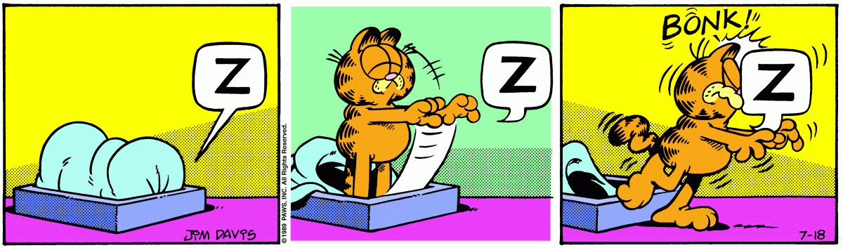 Garfield, July 18, 1989