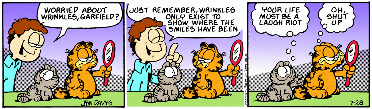 Garfield, July 28, 1989