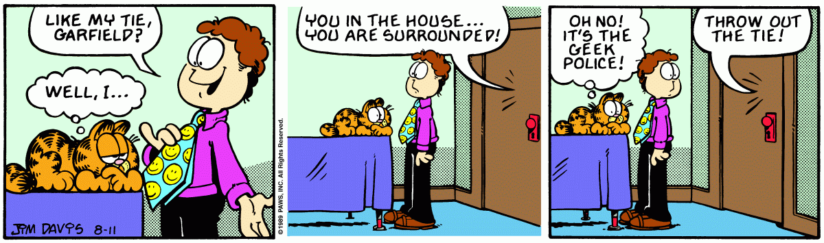 Garfield, August 11, 1989