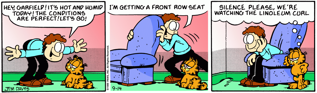 Garfield, September 14, 1989
