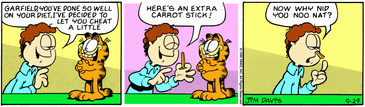 Garfield, September 29, 1989