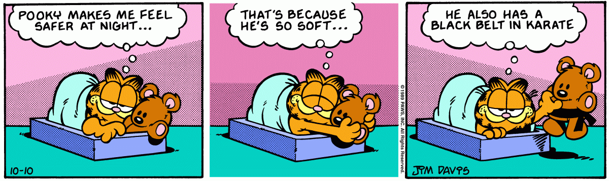 Garfield, October 10, 1989