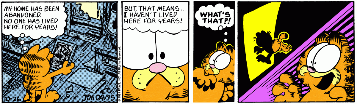 Garfield, October 26, 1989