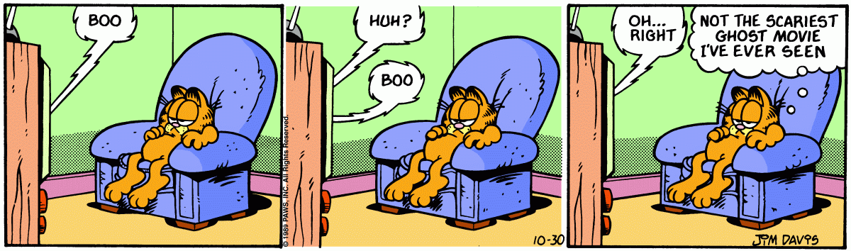 Garfield, October 30, 1989