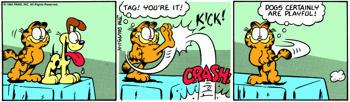 Garfield, November 14, 1989