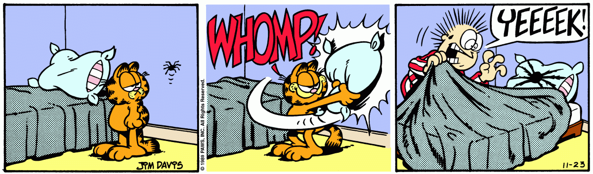 Garfield, November 23, 1989