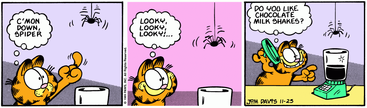 Garfield, November 25, 1989