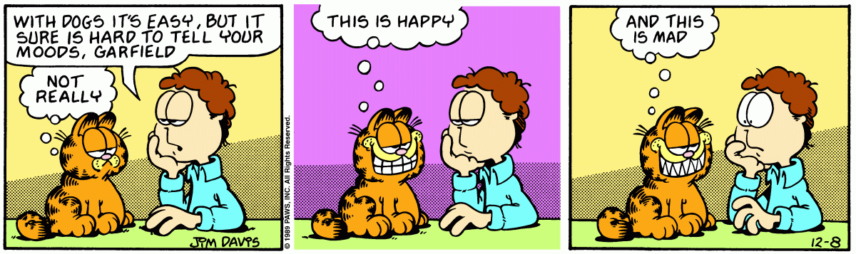 Garfield, December 8, 1989