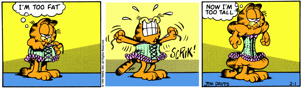 Garfield, February 1, 1990